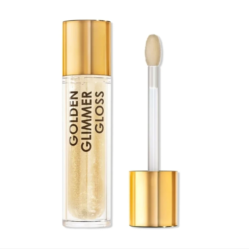 CLEARANCE! Natasha Denona Golden Glimmer Gloss Shimmering Lip Plumper, 5ml, NIB